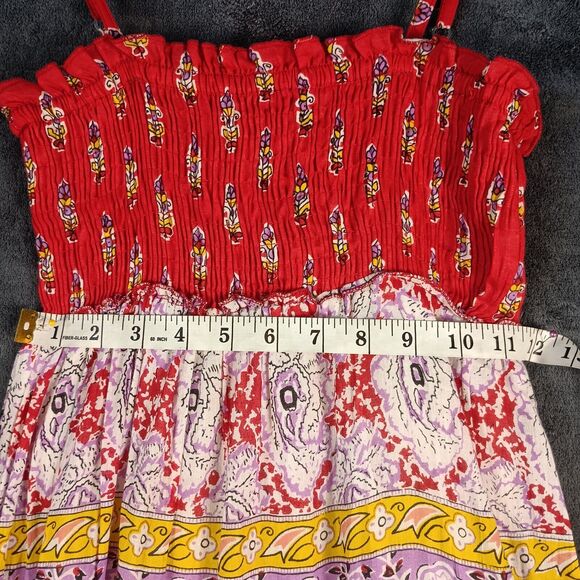 Cache Sundress S Patchwork Tiered Maxi - Picture 4 of 10